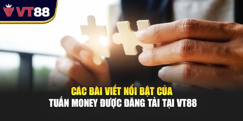 Các bài viết nổi bật của Tuấn Money được đăng tải tại VT88