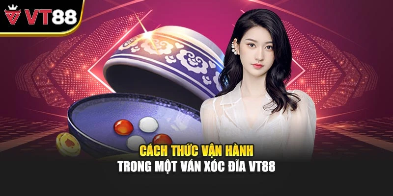 Cách thức vận hành trong một ván Xóc đĩa VT88