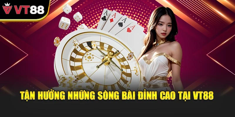 Tận hưởng những sòng bài đỉnh cao tại VT88